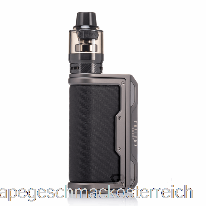 Lost Vape Thelema Quest 200 W Starterkit Gunmetal / Kohlefaser-Vape-Geschmack